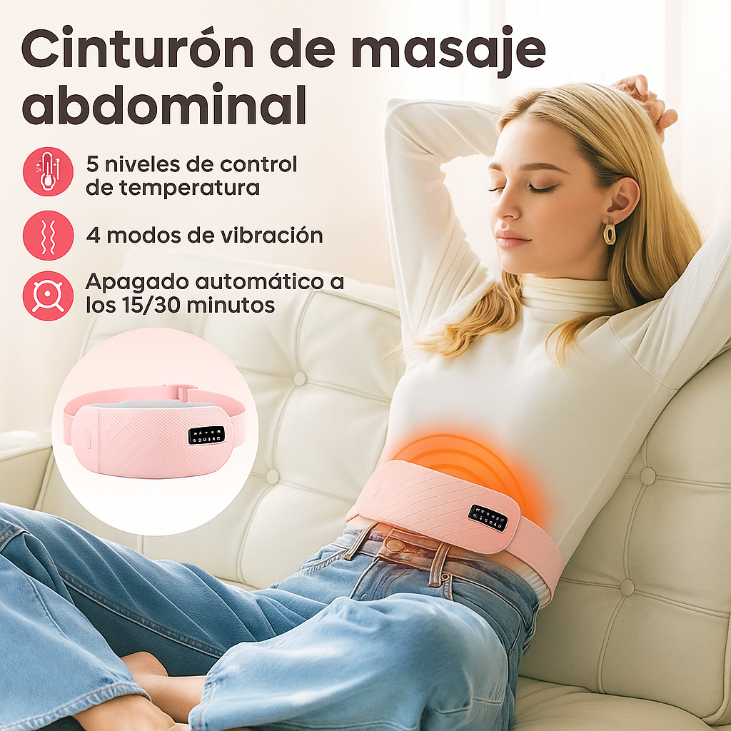 Cinturón térmico para dolor menstrual